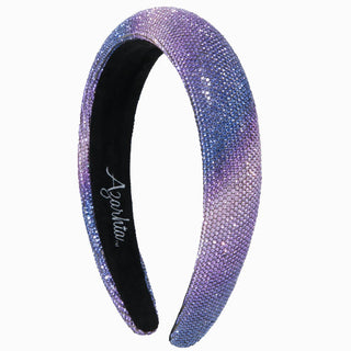Youth Rhinestone Headband in Purple Ombre