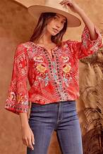Printed Tunic Top