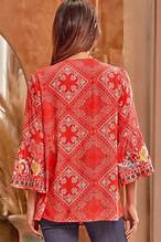 Printed Tunic Top