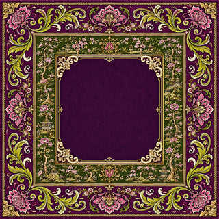 The Empress — Jewel Tone Baroque Mahjong Mat
