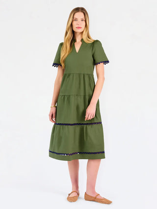 The Ivy Olive Dress