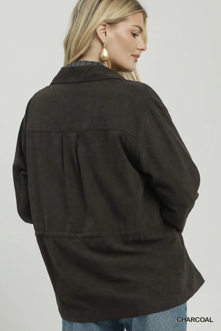 The Babs Utility Scallop Trim Jacket
