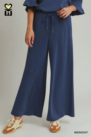 The Bexley Spaceknit Wide Leg Set
