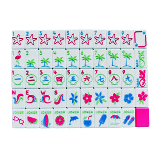 Seaside Series Mahjong Tiles