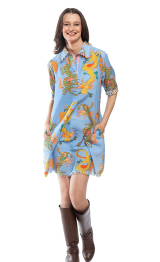 The Annie Chatham Blue Dragon Dress