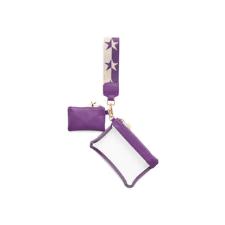 Spectator Wristlet in Purple