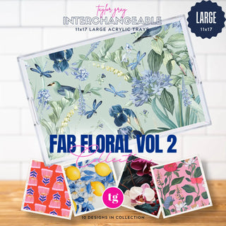 11x17 Fab Floral Vol 2 Insert Set of 10