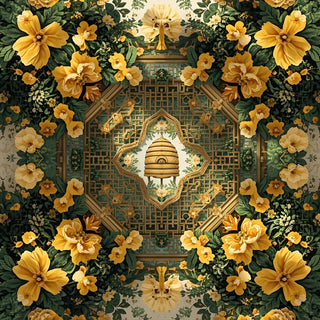Bee Hive Mahjong Mat