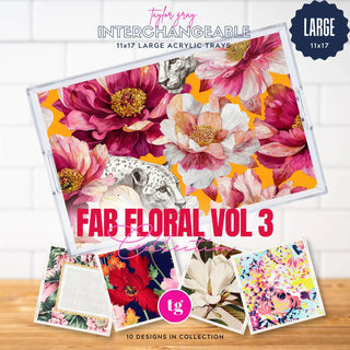 11x17 Fab Floral Vol 3 Insert Set of 10
