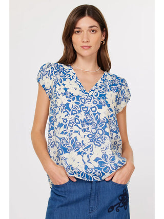 The Jazzy Short Sleeve Blouse