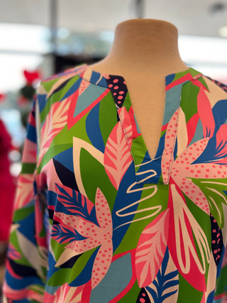 Get Tropical Blue Nantucket Dress