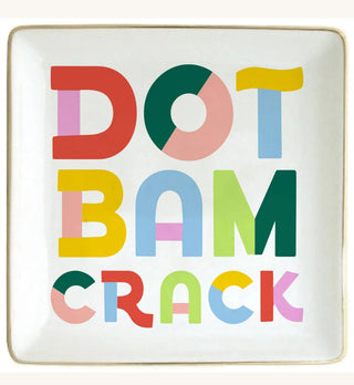 Mahjong Ceramic Trinket Dish | Dot Bam Crack