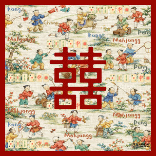 Double Happiness Mahjong Mat