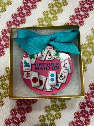 Mahjong Christmas Ornament