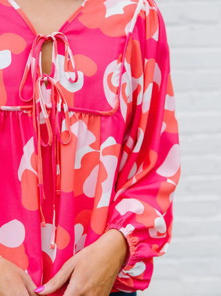 Vivey Top | Spot On Pink