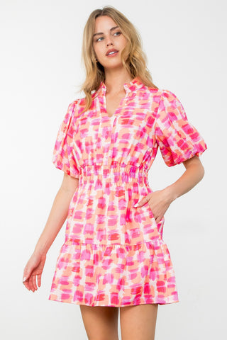 The Bethany Flutter Sleeve Dress