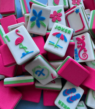 Seaside Series Mahjong Tiles