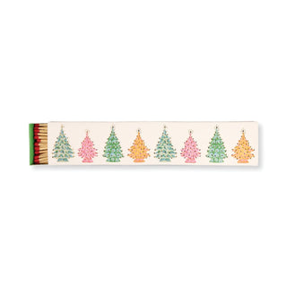 Christmas Trees Slender Boxed Matches