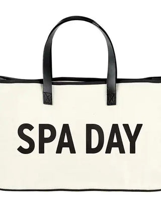 Canvas Tote - Spa Day