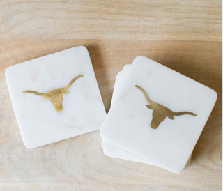 Texas Marble Coaster