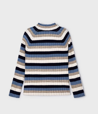 Mayoral Ribbed Mockneck Sweater