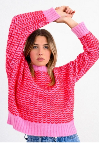 Cropped Pink Sweater