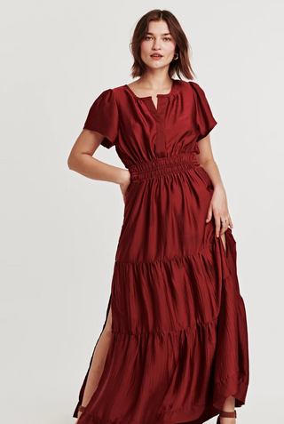 Reese Front Placket Dress