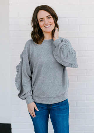Heather Sweater Top
