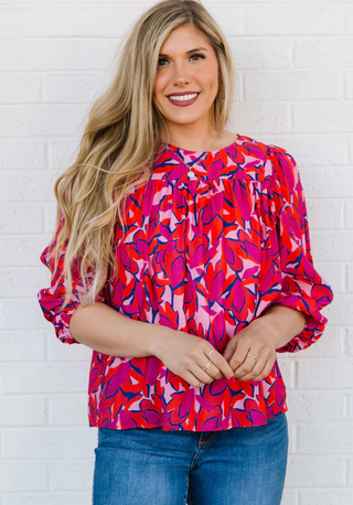 Whitney Top | Forget Me Not