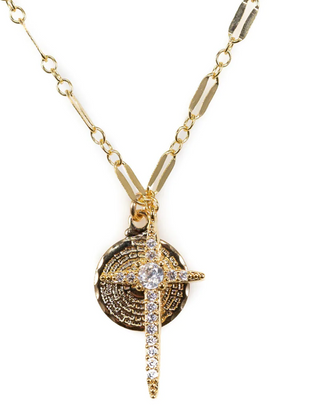 Hopeful Cross Necklace