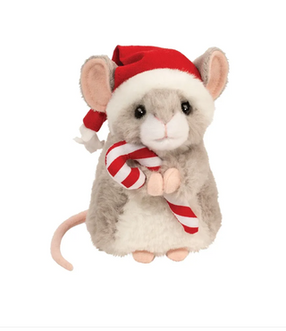 Merrie Mouse with Santa Hat & Candy Cane
