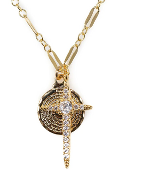 Hopeful Cross Necklace