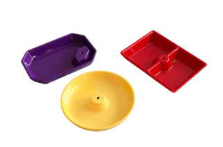 pinstripes dainty dishes - brights