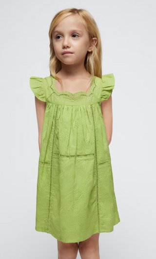 Girls Fiona Embroidered Dress