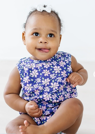 Botanical Beauty Pom Pom Romper