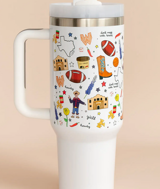 Love For Texas 40oz Tumbler