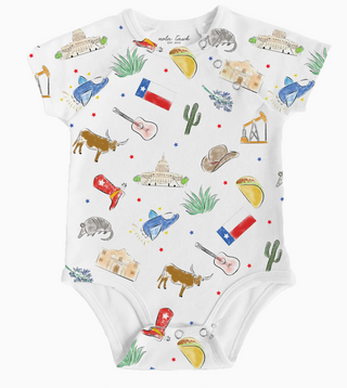 Texas Kids Organic Cotton Onesie