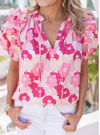 The Janice Floral Top
