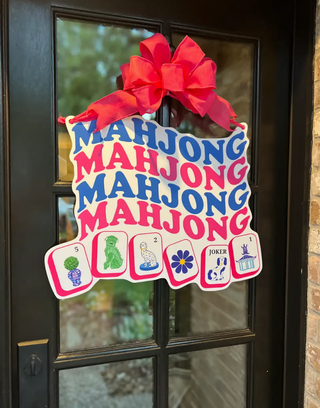 Mahjong Door Sign
