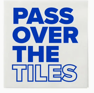 Passover the Tiles” Cocktail Napkins