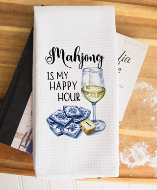 Mahjong Happy Hour Towel