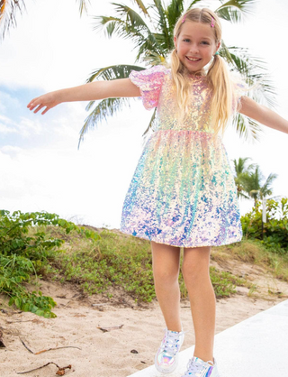 Sequin Ombre Dress