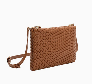 Daisy Saddle Recycled Vegan Crossbody Bag