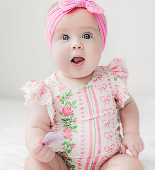 Rosebud Bows Futter Bodysuit