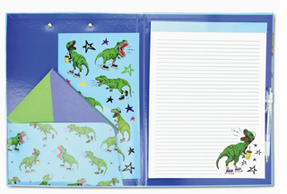 Skating Dinosaurs Clipboard Set