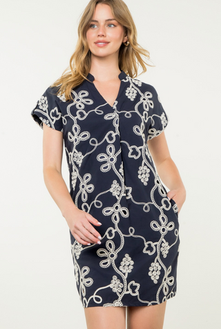 The Faye Embroidered Dress