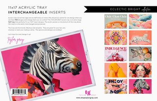 Eclectic Bright Insert Set of 10