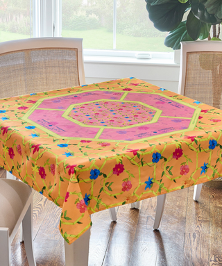 Bagua Blossom Tablecloth