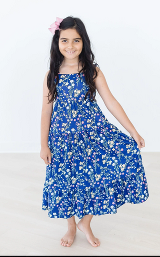 Sunny Meadow Ruffle Maxi Dress