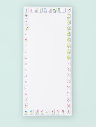 Mahjong Notepad Long List